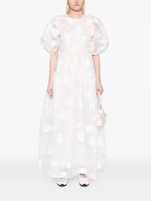 Cecilie Bahnsen Lola organza dress - White - zdjęcie produktu nr 2