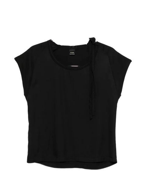 PINKO Bertha tie-detail blouse - Black - zdjęcie produktu nr 1
