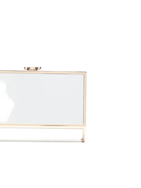 Simkhai Maddox Mirror clutch bag - Gold
