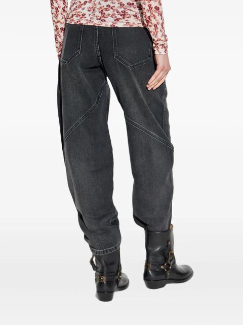 ISABEL MARANT Catarina panelled jeans - Black