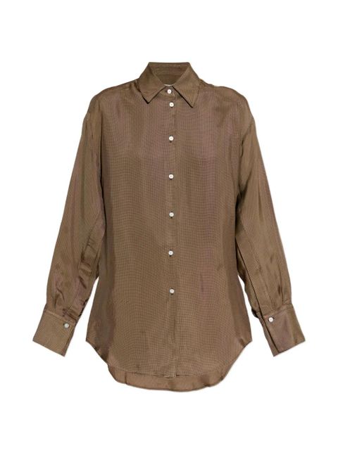 Róhe button-up shirt - Brown - zdjęcie produktu nr 1