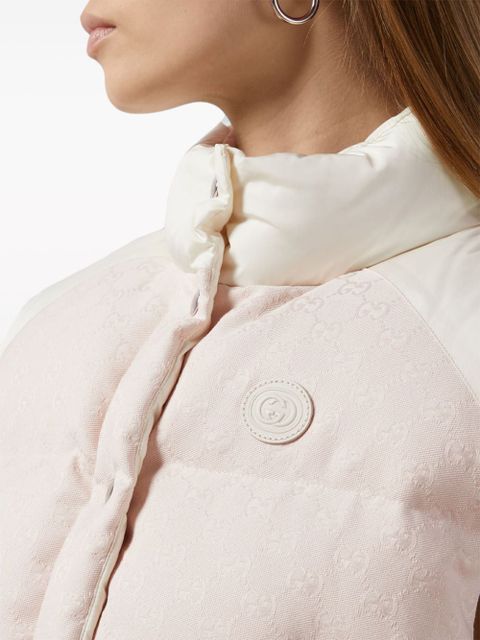 Gucci GG canvas padded gilet - Neutrals