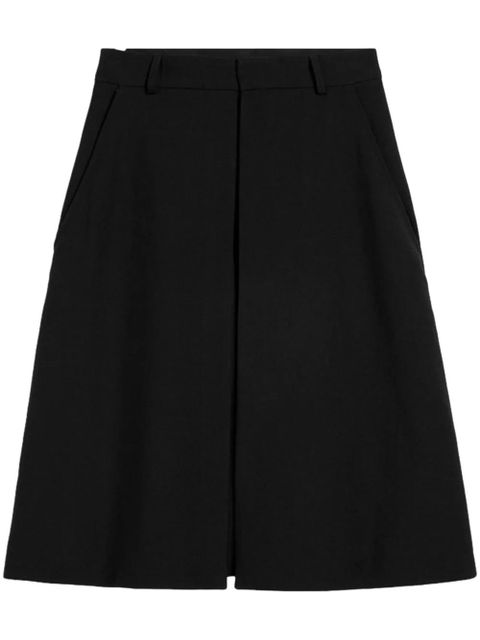 AMI Paris paneled knee-length shorts - Black - zdjęcie produktu nr 1