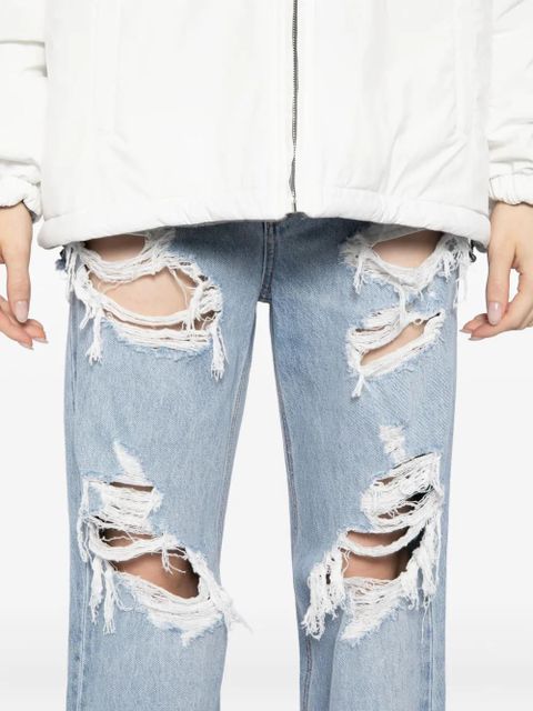 Alexander Wang distressed-detail jeans - Blue