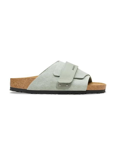 Birkenstock klapki zamszowe Kyoto - zdjęcie produktu nr 2