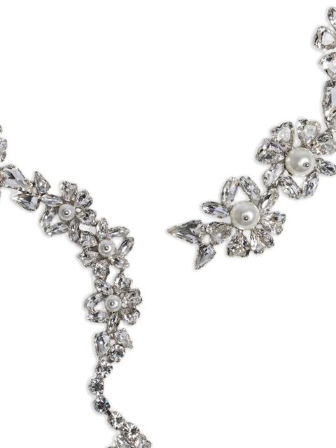 Simone Rocha floral pendant necklace - Silver - zdjęcie produktu nr 2