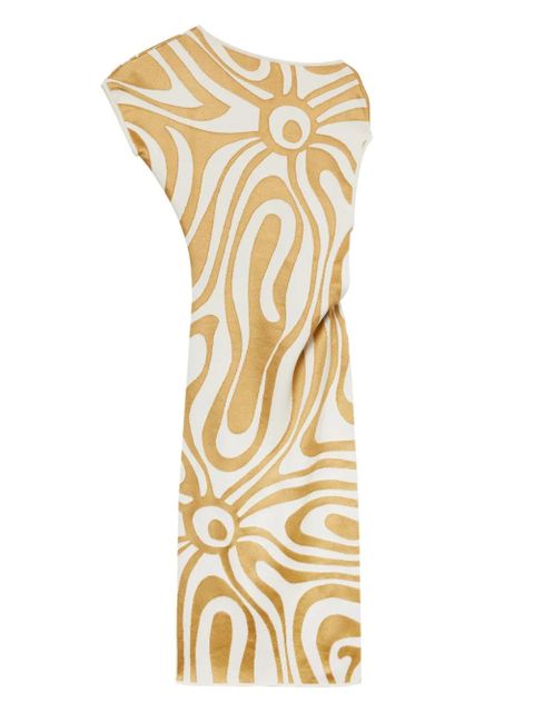 PUCCI draped midi dress - Gold - zdjęcie produktu nr 1