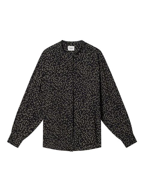 MARANT ÉTOILE Catchell printed shirt - Black - zdjęcie produktu nr 1