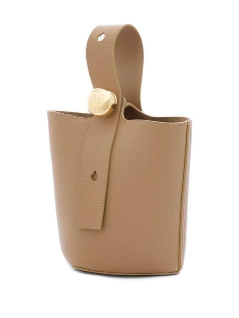 LOEWE Pebble bucket mini bag - Brown - zdjęcie produktu nr 2