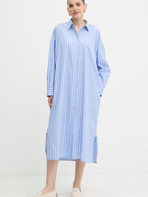 Weekend Max Mara sukienka bawełniana MOLINA - zdjęcie produktu nr 1