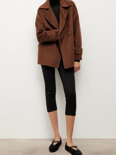 Answear.LAB baleriny zamszowe kolor czarny - zdjęcie produktu nr 1