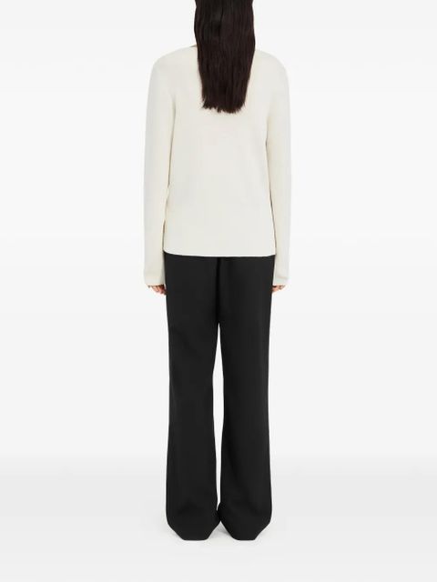 MM6 Maison Margiela V-neck sweater - Neutrals