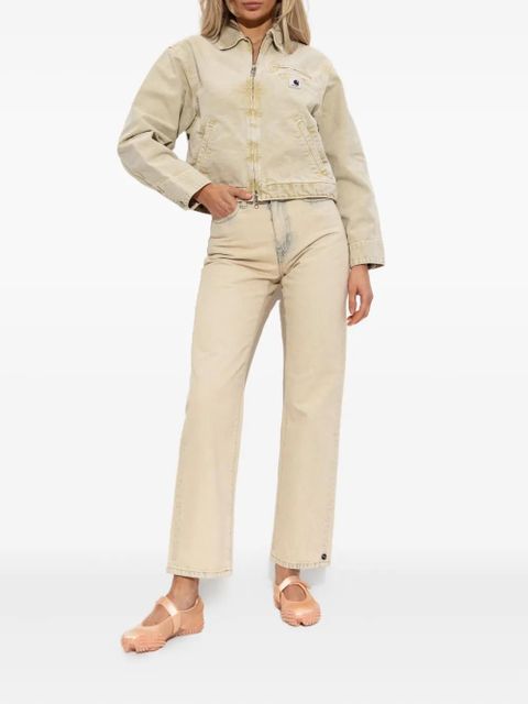 Carhartt WIP Emery organic-cotton zip-up denim jacket - Neutrals