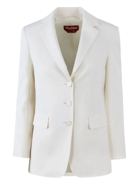 Max Mara three-button notched blazer - White - zdjęcie produktu nr 1