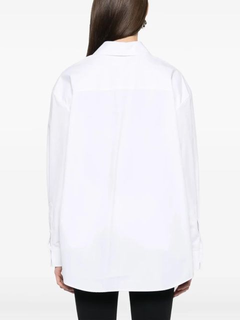 Alexander Wang exaggerated split front shirt - White