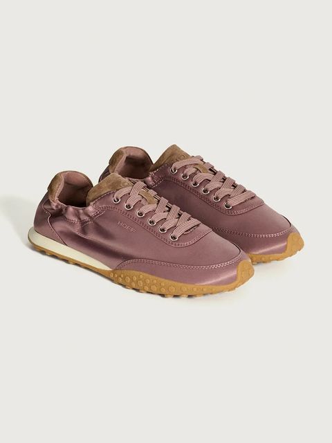Hoff sneakersy BRIDGE SATIN BROWN damskie kolor różowy 22561004 - zdjęcie produktu nr 2