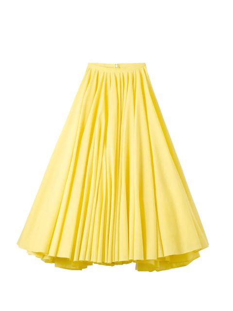 Jacquemus Paysan yellow midi skirt - zdjęcie produktu nr 2