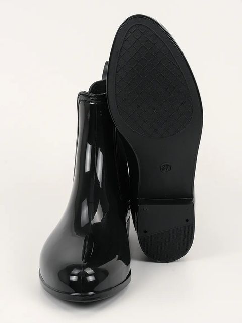 Karl Lagerfeld kalosze KALOSH II damskie kolor czarny KL94775 - zdjęcie produktu nr 2