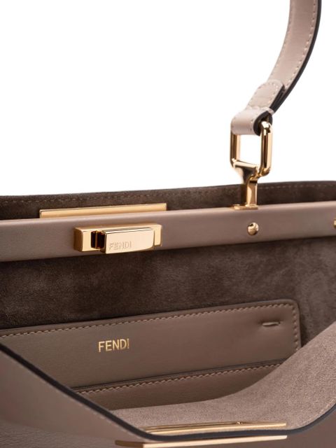 FENDI large Peekaboo Soft tote bag - Neutrals