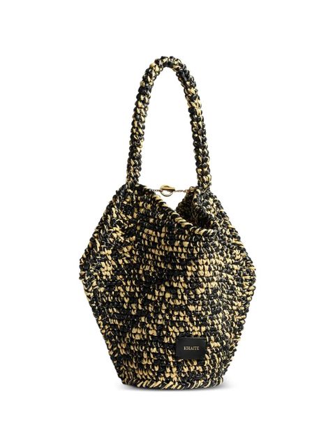 KHAITE logo-patch tote bag - Black - zdjęcie produktu nr 1