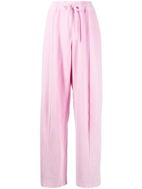 Alexander Wang velour track pants - Pink - zdjęcie produktu nr 1