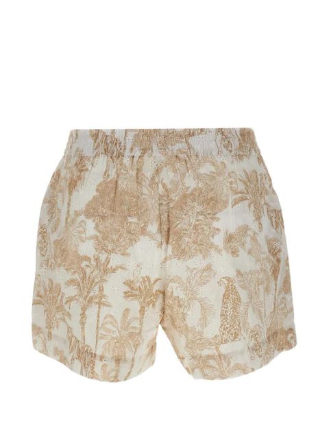 MC2 Saint Barth broderie-anglaise Meave shorts - Neutrals - zdjęcie produktu nr 2