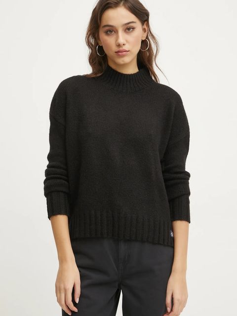 Superdry sweter z domieszką wełny