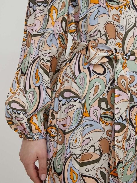 Mos Mosh sukienka midi prosta