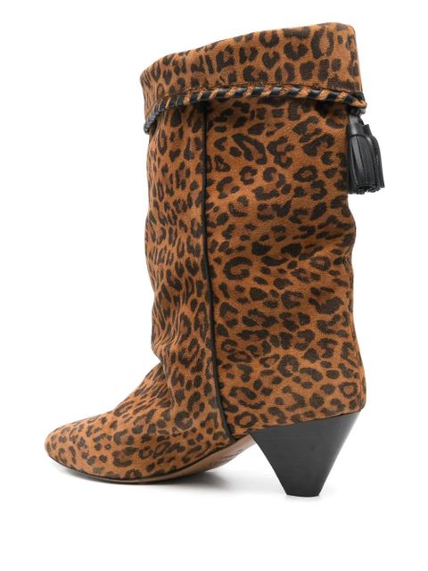 ISABEL MARANT 55mm Dalby boots - Neutrals