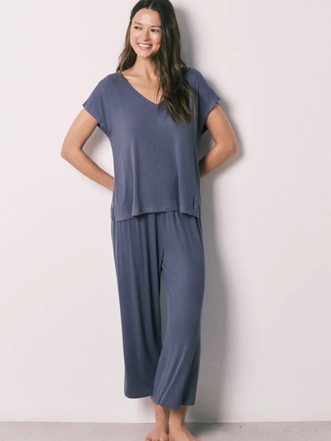 women'secret piżama dwuczęściowa damska z wiskozy - zdjęcie produktu nr 2