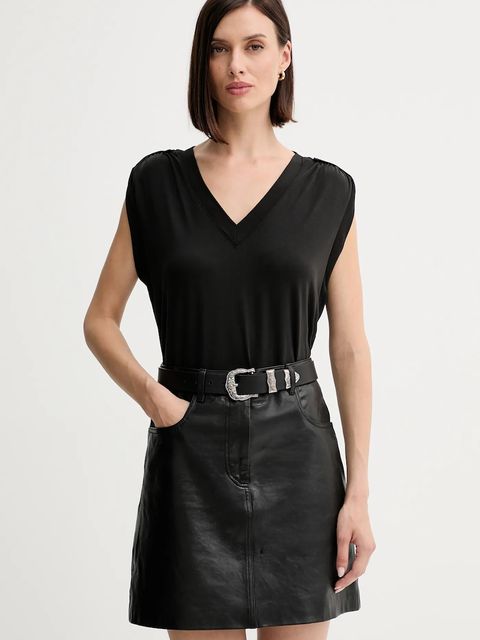 Guess t-shirt damskie kolor czarny W5YP52 KCYW2 - zdjęcie produktu nr 1