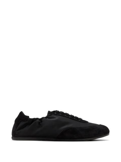 STAUD Joey suede-panelled sneakers - Black - zdjęcie produktu nr 1