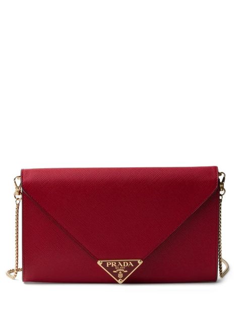 Prada mini Saffiano leather bag - Red - zdjęcie produktu nr 1