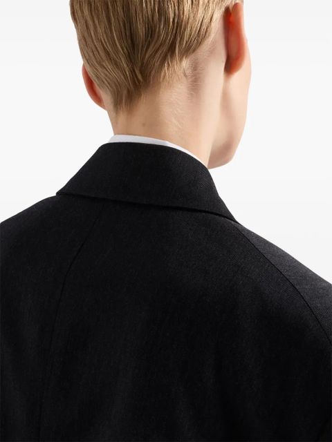 Prada double-breasted blazer - Grey