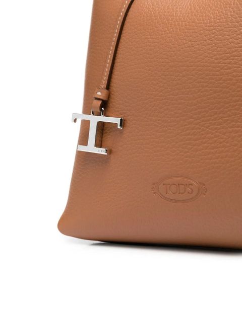 Tod's T-plaque tote bag - Brown - zdjęcie produktu nr 2