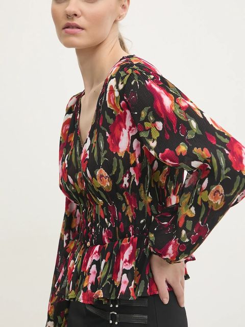 Desigual bluzka KANAZAWA damska kolor multicolor wzorzysta 24WWBW09