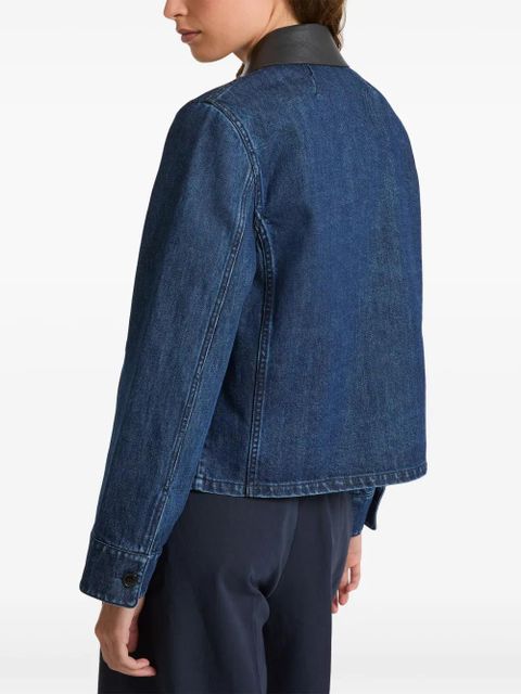 Yves Salomon denim jacket - Blue - zdjęcie produktu nr 2