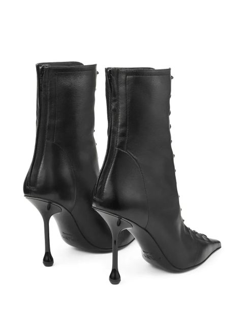 Jimmy Choo 95mm Scarlett boots - Black