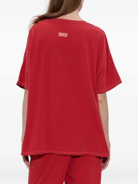 American Vintage Pymaz short-sleeved T-shirt - Red