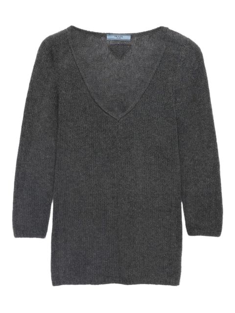Prada cashmere top - Grey - zdjęcie produktu nr 1