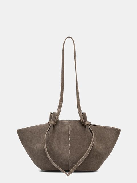 Yuzefi torebka zamszowa MOCHI kolor beżowy YUZRS25-HB-MO-S018 - zdjęcie produktu nr 1