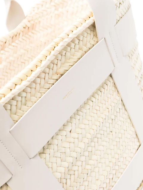 DeMellier The Maxi Santorini beach bag - Neutrals