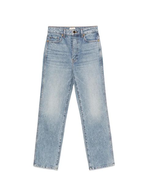 KHAITE Abigail button-fastening jeans - Blue - zdjęcie produktu nr 1