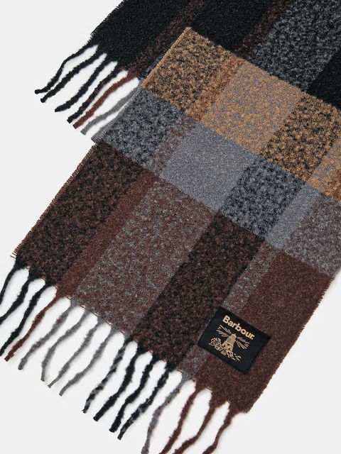 Barbour szalik kolor multicolor wzorzysty USC0391