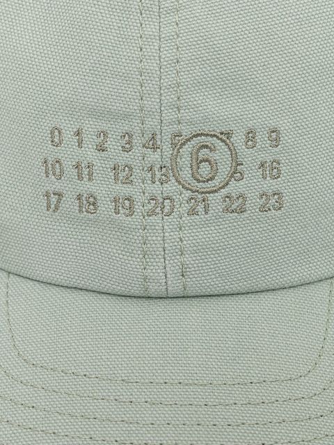 MM6 Maison Margiela czapka z daszkiem bawełniana - zdjęcie produktu nr 1