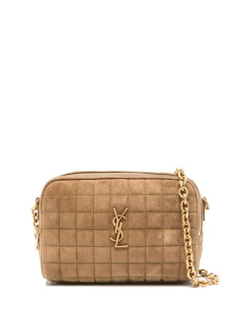 Saint Laurent Cassandre-logo carré mini bag - Brown - zdjęcie produktu nr 1