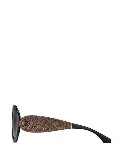 ETRO logo-deail sunglasses - Black