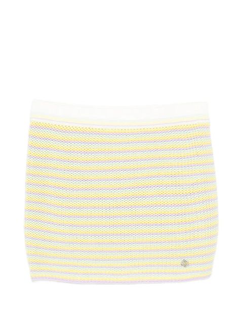 Casablanca Bourgeois striped mini skirt - Yellow - zdjęcie produktu nr 1