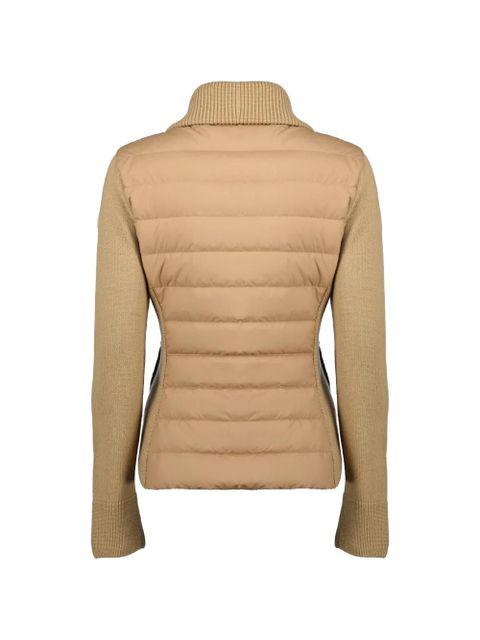 Moncler bicolor zip-up cardigan - Neutrals - zdjęcie produktu nr 2