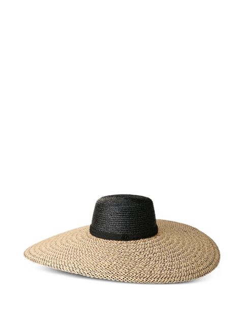 Maison Michel straw hat - Black - zdjęcie produktu nr 1